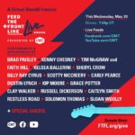Faith Hill Instagram - We’re streaming today in support of Feed The Front Line, and bringing meals to people in need & those on the front lines of the COVID-19 pandemic. Watch on @cmt’s Facebook and YouTube channels and if you would like to donate, visit FTFL.org/give