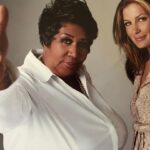 Faith Hill Instagram - GLORY, GLORY, GLORY to the ALMIGHTY!!! The choir of angels now have the greatest voice of all time to lead, praise and join in to sing before Jesus. I wanted to share this photo because it shows just how soulful Aretha was without uttering a word. To say I was humbled to be in her presence would be an understatement.