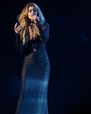 Faith Hill Instagram - One of my all time favorite dresses. Thank you, @tomford!