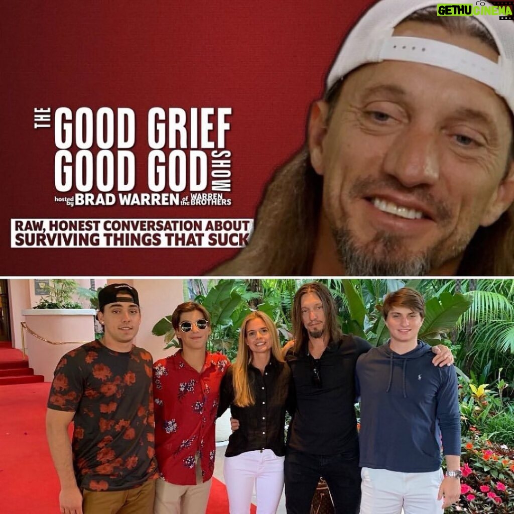 Faith Hill Instagram - Brad and Michelle Warren are two of our closest friends for over twenty years. In 2020 they lost their eldest son, Sage.   The Good Grief Good God Show speaks candidly about all the things that happen after the loss of a child. I encourage you to give it a listen. Even watch it if you can.   I am certain every single one of us knows someone who is navigating this journey.   Most of you have heard more than a few country singles written by Brad Warren and his brother Brett.    Feel free to join in the conversation xo Faith @goodgriefgoodgodshow #goodgriefgoodgodshow