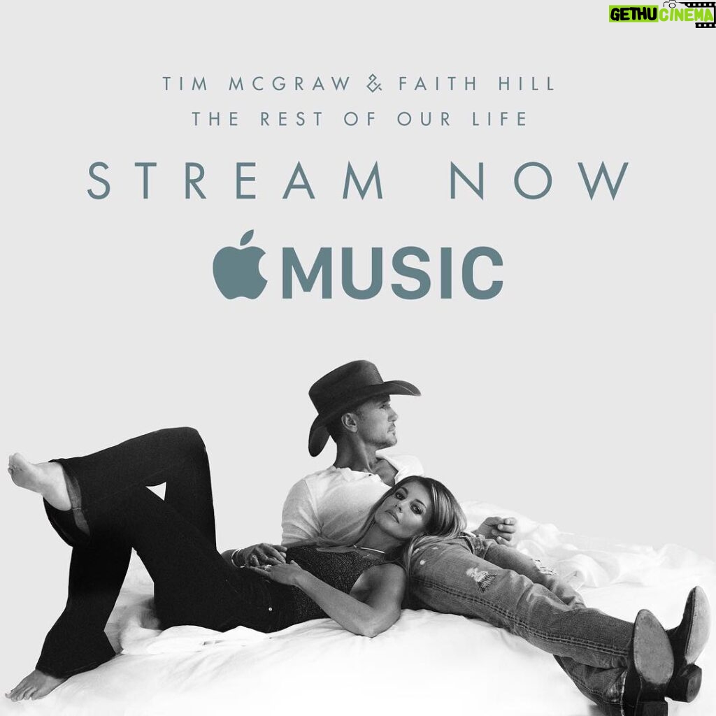 Faith Hill Instagram - #TheRestOfOurLife is available now on @applemusic!