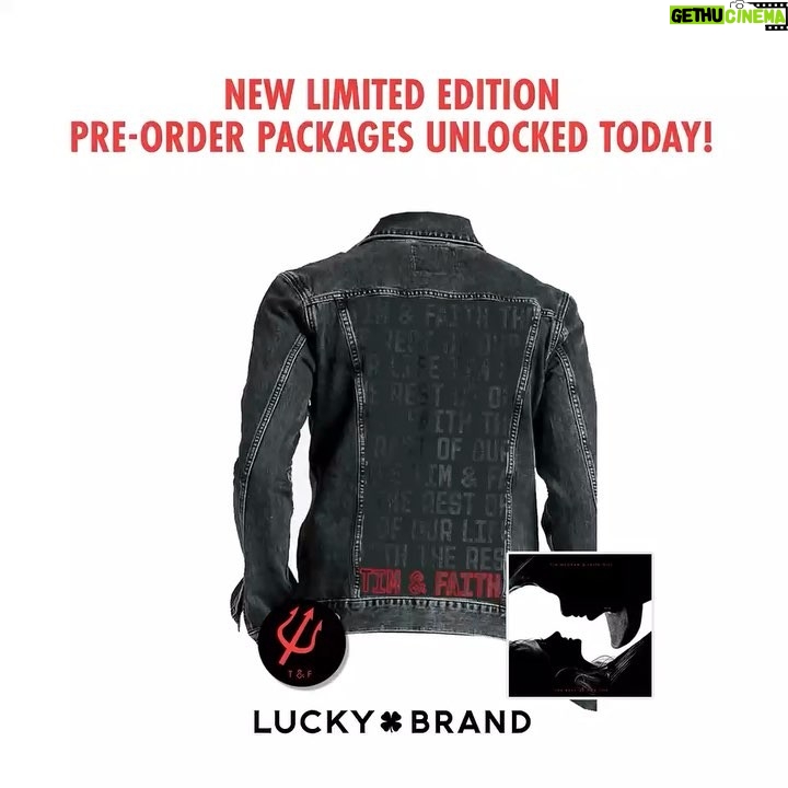 Faith Hill Instagram - The second round of pre-order packages are available now! FaithHill.com • @luckybrand #therestofourlife