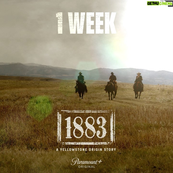 Faith Hill Instagram - The journey begins in one week. Don’t miss the Dec. 19 premiere of @1883Official, exclusively on @ParamountPlus. #1883TV #ParamountPlus