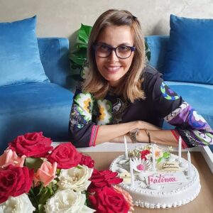 Fatima Khair Instagram - ألف شكر لكم على المتابعة و المحبة والكلام الطيب🙏😘❤