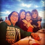 Fatima Khair Instagram - حبيباتي الله يجمعنا دائما على الخير والمحبة @khadijaassadofficiel @hayatjabrane @samia_akariou Mazagan Beach & Golf Resort