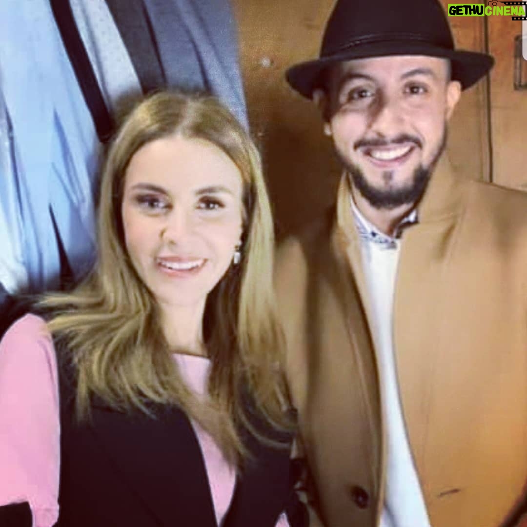 Fatima Khair Instagram - شكرا الفنان المبدع هشام الزوين على هديتك الرائعة خلال زيارتك لموقع تصوير مسلسل شهادة ميلاد