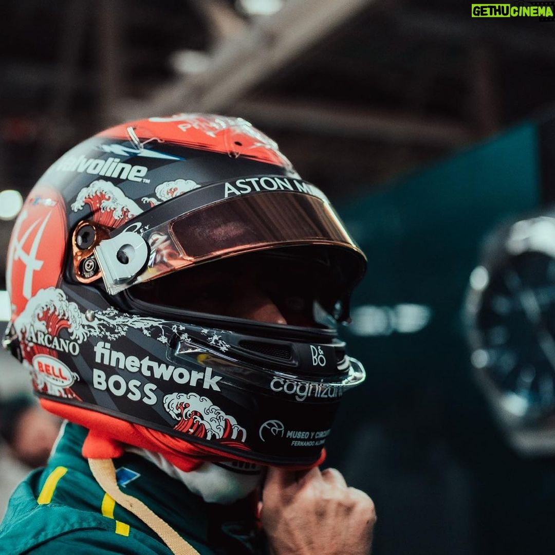 Fernando Alonso Instagram - Very solid weekend. We gave it our all and we got 8 points. ✅ Thank you Japan 🇯🇵💙. @astonmartinf1 #f1 #astonmartin #suzuka #japan