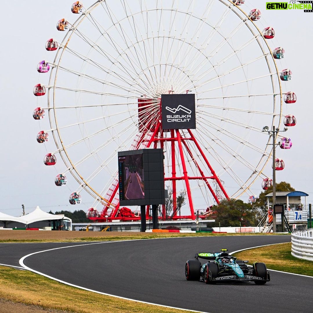 Fernando Alonso Instagram - Very solid weekend. We gave it our all and we got 8 points. ✅ Thank you Japan 🇯🇵💙. @astonmartinf1 #f1 #astonmartin #suzuka #japan