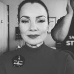 Fran Drescher Instagram - Please read this bc it does not have any amptp propaganda to divide our solidarity. Do not let that ploy work. Show ‘em the stuff we’re made of! Stand together and let’s get them to “yield to the deal!” SAG-AFTRA #sagaftrastrong LINK IN PROFILE. GO!
