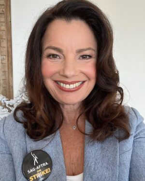 Fran Drescher Instagram - Going to be on LA local news program FOX 11 at 5pm News TODAY!