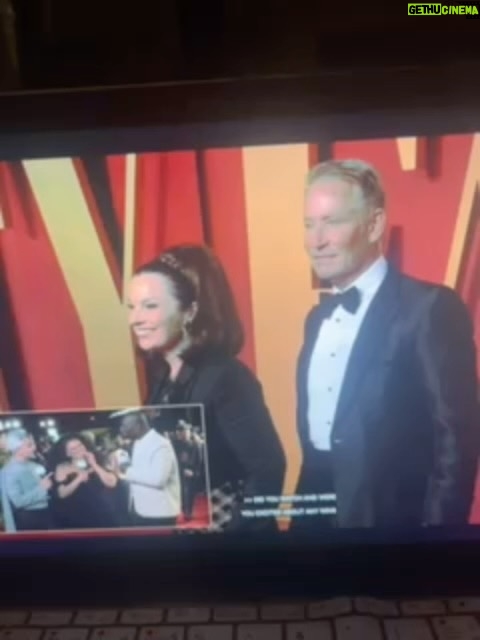 Fran Drescher Instagram - At the Vanity Fair arty red carpet