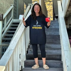 Fran Drescher Instagram - Now anyone can buy these great tees and share the message with the world!

https://shop.worxprinting.coop/collections/sag-aftra