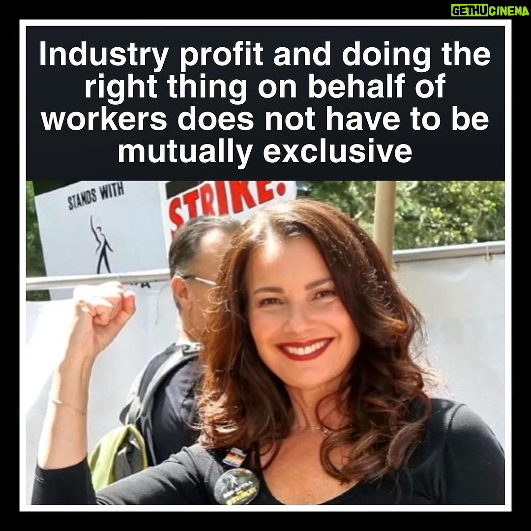 Fran Drescher Instagram - I’m about people not party. A true unionist. The unity and solidarity amongst the least likely members in the negotiating committee is nothing short of a miracle and the nucleus of a golden age for sag-aftra. With full representation of all our communities mixed with time, patience and a sprinkling of Buddhist Wisdom, we came out the other side of division and dysfunction into authentic, unprecedented solidarity. Follow the Fran Plan and together let us realize a true renaissance for sag aftra members in every city and town across the nation and for all the many career paths represented. We stand on the precise of a new dawn and this contract with the amptp is an inflection point. This is our moment of truth and to reposition ourselves as not only the largest entertainment union in the world but also the most powerful. Should I be reelected, I intend to hit the ground running on senior rights, prevention health education, national board reform, Green Council Eco Responsible Entertainment. Also I want to establish a national health freedom committee to inform and represent alternative options that can make recommendations to the national board and health board of trustees. Creating an atmosphere of understanding each community’s grievances and together as one brethren having each other’s backs is foundational for a strong and unified labor union. #UNITY2023 #DrescherFisher2023 #membershipfirst #uniteforstrength