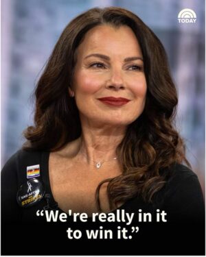 Fran Drescher Instagram - Our resolve is strong. Big business greed driven culture must change to profits AND inclusion of doing right by workers ! Let’s redefine the meaning of SUCCESS! #Yeild2RDeal