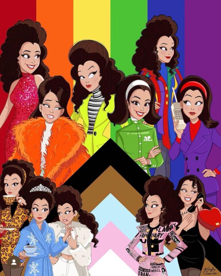 Fran Drescher Instagram - Happy Rainbow Pride! Love is Love ❤️🌈🏳️‍🌈💋