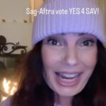 Fran Drescher Instagram - @sagaftra 100% of your elected leaders voted YES and so should YOU! 💪