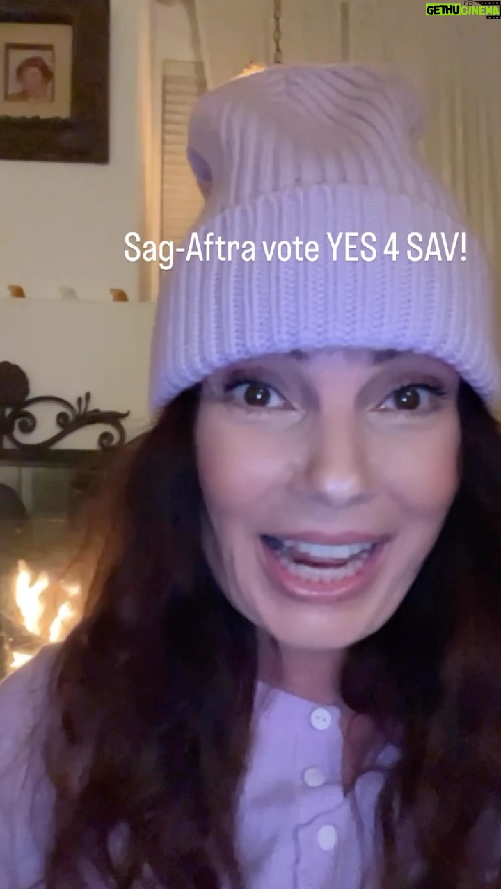 Fran Drescher Instagram - @sagaftra 100% of your elected leaders voted YES and so should YOU! 💪