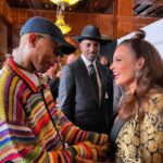 Fran Drescher Instagram - Fran & Pharrell at Grammy’s on the Hill in DC. Support the RAP Act & protect freedom of speech in art w/o legal repercussions.