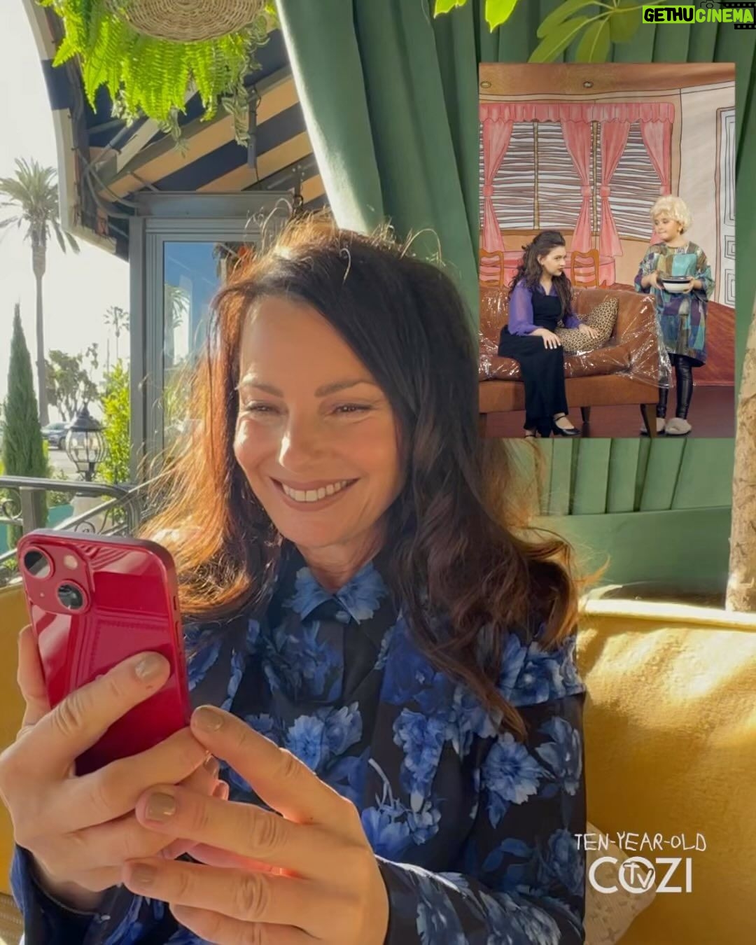 Fran Drescher Instagram - Watch The Nanny on Cozi TV & let’s celebrate their 10th anniversary together!