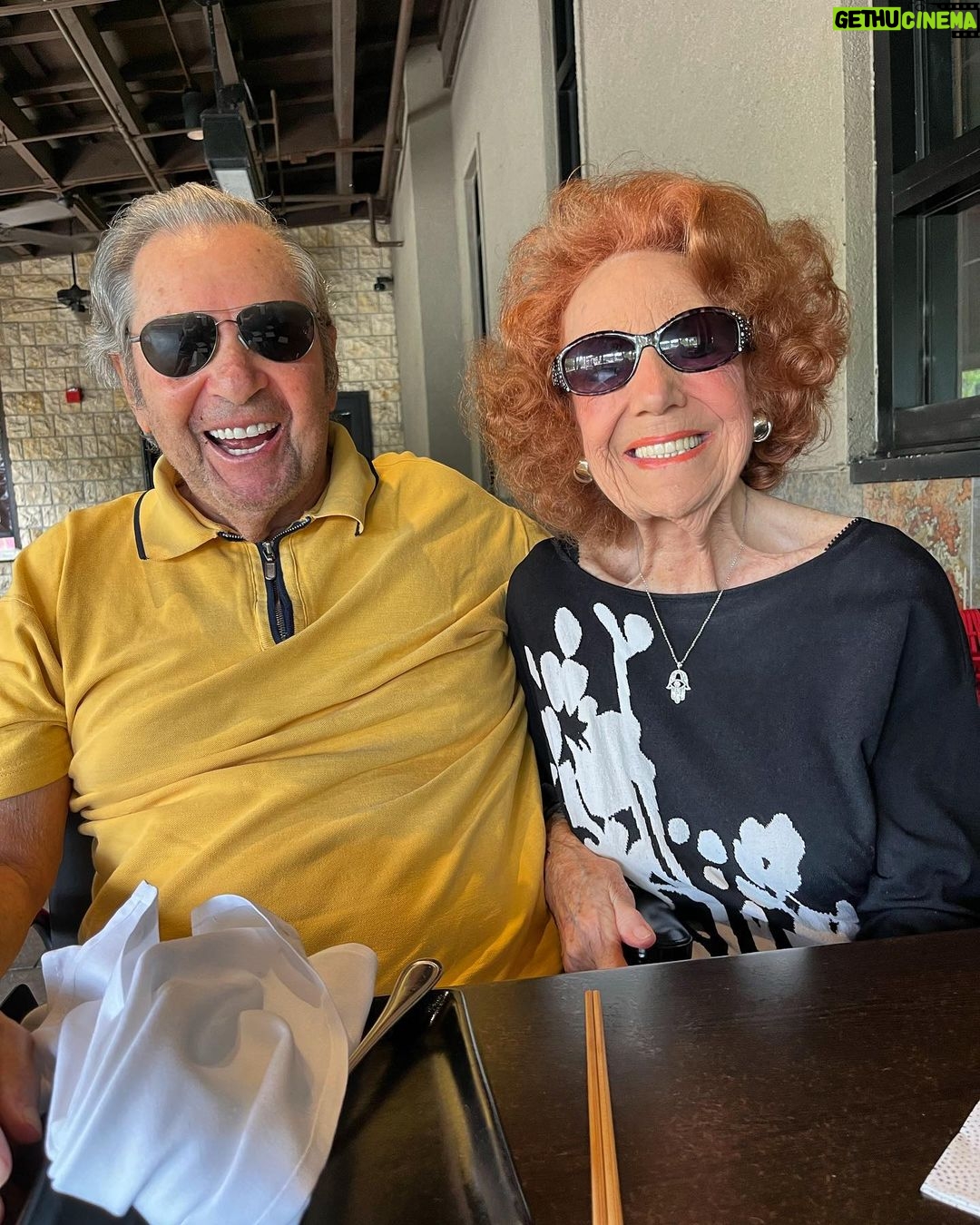 Fran Drescher Instagram - Happy 70th Mom & Dad! I was blessed to be the product of your unending love! Watch @thetalkcbs today!