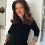 Fran Drescher Instagram - Rockin’ a Parisian vibe to promote @cancerschmacer master class 1/21 at 10am PT free on our live stream thanks to Annenberg Foundation. GO! ps happy 10th Cozi TV