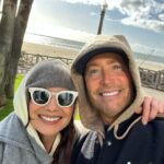 Fran Drescher Instagram - Walking around on a blustery winters day!