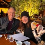 Fran Drescher Instagram - Out for the holidays with Peter in my @thredup coat & @lauragellerbeauty natural look makeup! Happy Holidays 💋❤️🙏🏾✡️✝️☮️