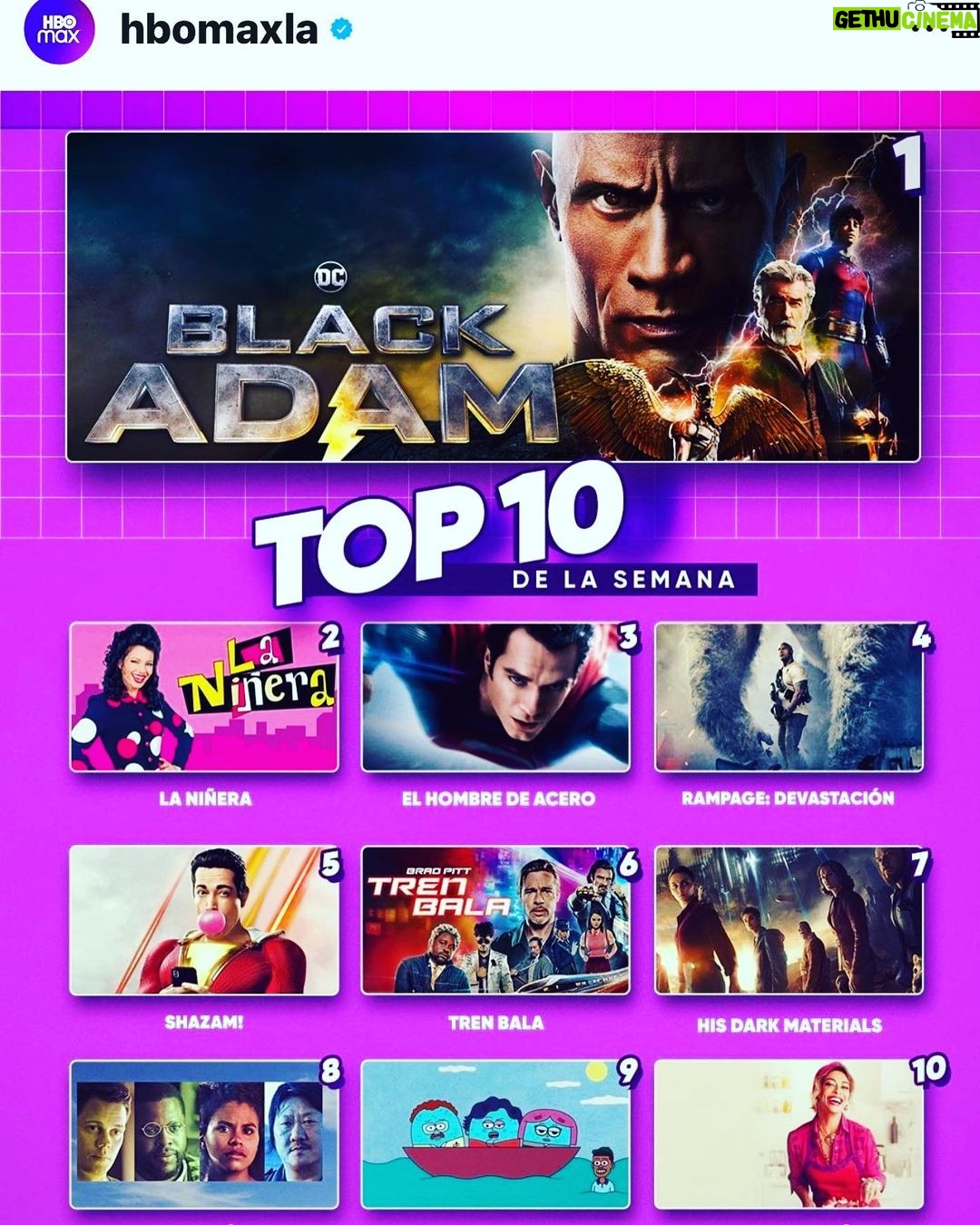 Fran Drescher Instagram - We’re top 10 in latin america! Gracias amigos 💋👏🏼