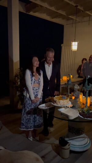 Fran Drescher Instagram - We had the best birthday party together! AND the food and service sublime by @jennifernaylor  caterers! Malibu’s best! Incredible from soup to nuts!