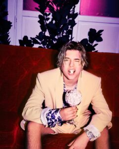 Gavin Magnus Instagram - Popcorn anyone?🍿 Shot by @ellenvonunwerth @ellenvonunwerthvon Fashion Editor Mike Adler @stylistmikeadler Fashion Assistant Karl Conan @Darianisme_ Art Direction @im___iggy Hair stylist @stephanebodin Location @lecarmen_paris Special thank to @faithconnexion París, France