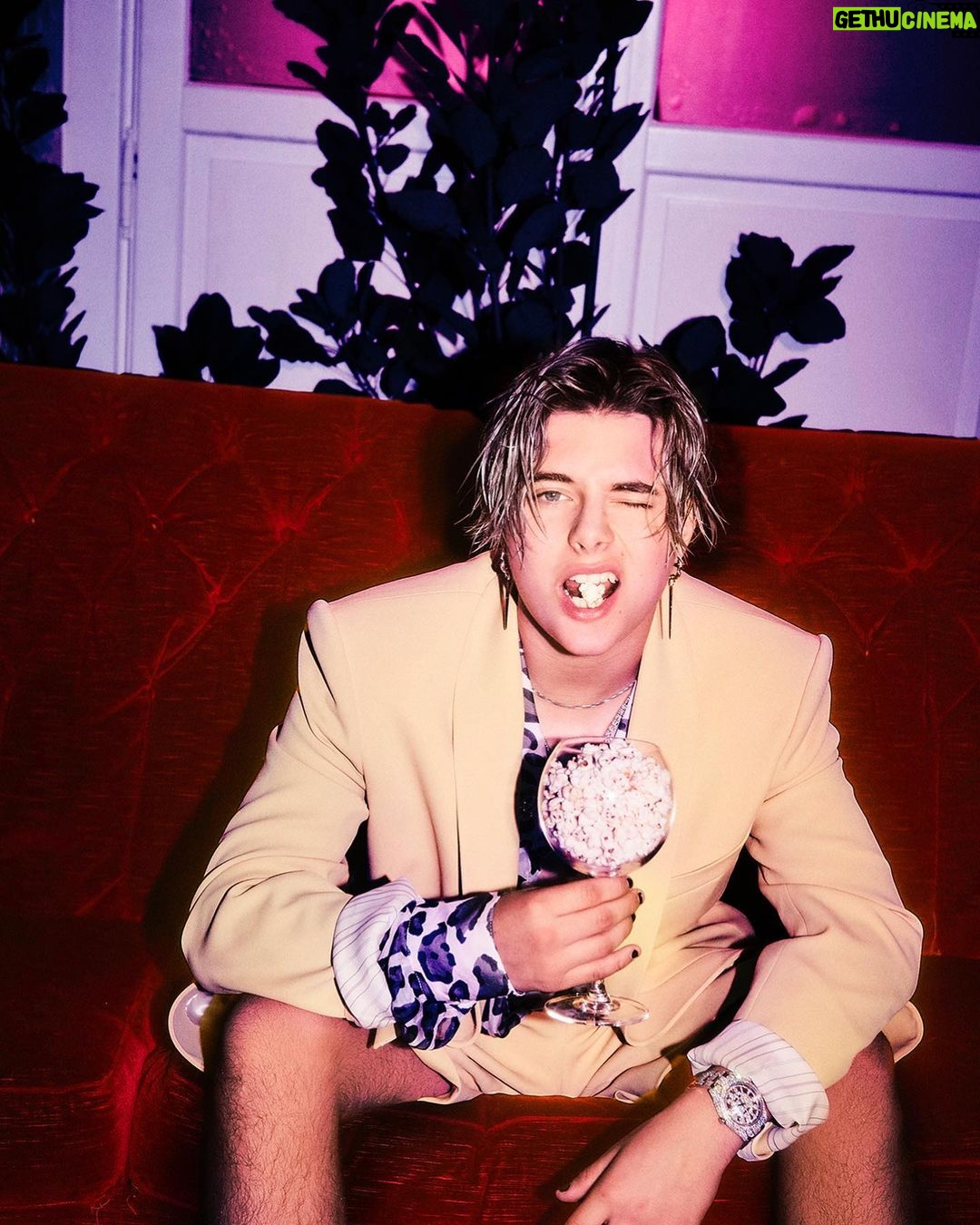 Gavin Magnus - 80.4K Likes - Popcorn anyone?🍿
Shot by @ellenvonunwerth
@ellenvonunwerthvon
Fashion Editor Mike Adler @stylistmikeadler
Fashion Assistant Karl Conan @Darianisme_
Art Direction @im___iggy
Hair stylist @stephanebodin
Location @lecarmen_paris
Special thank to @faithconnexion