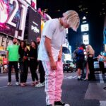 Gavin Magnus Instagram – Fashion week was a success 😵‍💫 Comment what brands you see me wearin 🩸Double Tap the background city lights✔️ New York