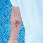Gavin Magnus Instagram – Every rose has its thorn 🌹 Comment “TATTOO” letter by letter 🖤 Costa Rica