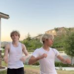 Gavin Magnus Instagram - Who Won? 🤣 #dance #trending Los Angeles, California