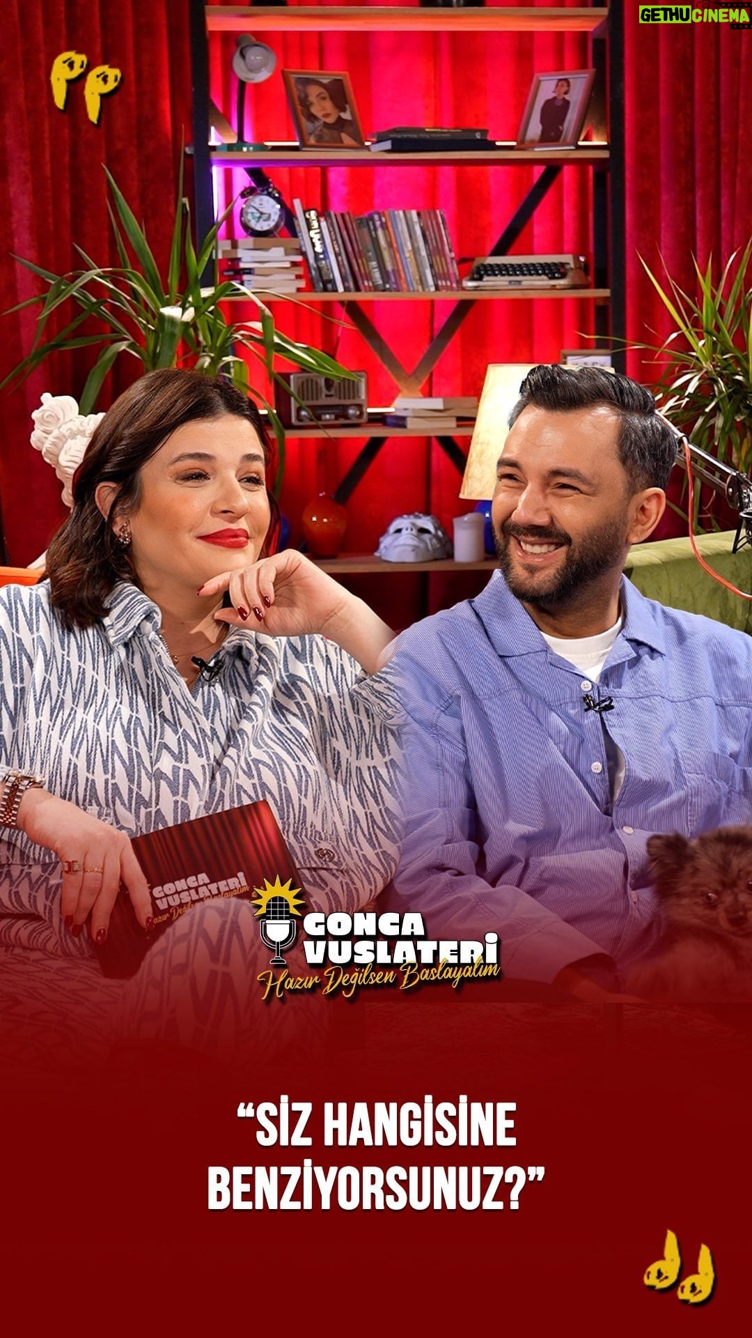 Gonca Vuslateri Instagram - Siz hangisine benziyorsunuz? 👀 Hazır Değilsen Başlayalım Fezi Altun ve Seçkin Süngüç bölümüyle YouTube kanalımızda yayında! #goncavuslateri #fezialtun #seçkinsüngüç #hazırdeğilsenbaşlayalım