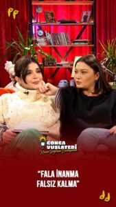 Gonca Vuslateri Instagram - Falcıda bu olayı yaşamayan yoktur 😅 Hazır Değilsen Başlayalım ilk bölümüyle YouTube kanalımızda yayında! #goncavuslateri #nurgülyeşilçay #hazırdeğilsenbaşlayalım ABONE OLMAYI UNUTMA! Link bio’da!