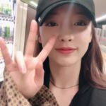 Goo Ha-ra Instagram - 初めて日本で電車に乗りました🚆✌️