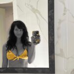 Griselda Siciliani Instagram – Buen día per tutti !! ☕️⛅️👙🍀 Vacaciones