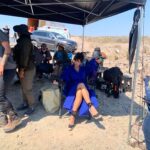 Griselda Siciliani Instagram - B A R D O Algunas imágenes detrás de una de las escenas y el recuerdo de ver amanecer en el desierto durante una semana con todo el equipo 🙏🏻🙌🏻🤍 16 de diciembre @bardomovie en @netflix