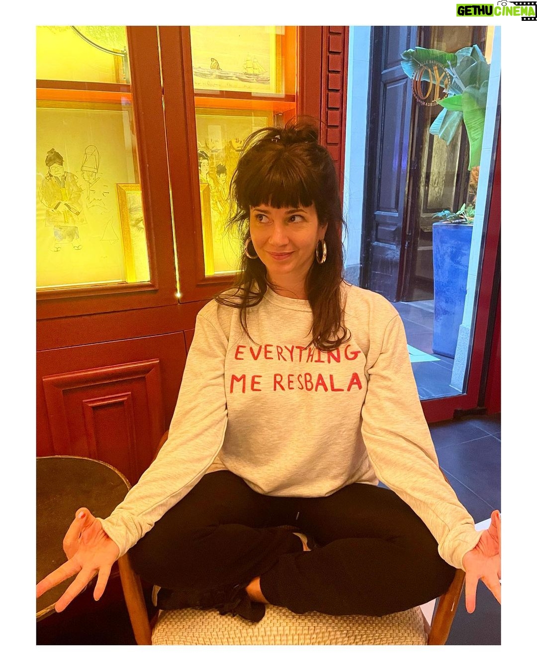 Griselda Siciliani Instagram - Un buen mantra pa mi … Because #intensa 😂😂😂 Madrid, Spain