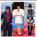 Griselda Siciliani Instagram - Festival de Málaga . @festivalmalaga Estilismo @rominagiangreco para @rfgstylecoaching Conjunto sastrero recuperado bordado a mano con detalle de escarapela + camisa realizada con descarte textil reciclado + corbata vintage bordada a mano @haeder.club ♻️ / zapatos @eduardolazarooficial / clutch @soyodraz . Pedimos disculpas por el momento en el que con @joacofurriel nos autopercibimos bailaores flamencos 🙏🏻💃🏻 Málaga, Andalucia, España