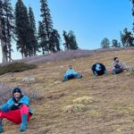 Guri Instagram - Trekking 💚🤍 #gulmargkashmir
