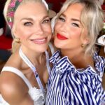 Hannah Waddingham Instagram - Amazing day of tennis on Centre Court with this gorgeous bunch of nut bags. What a beautiful way to spend a summer’s rainy day (!) than at none other than @wimbledon !! 🥰❤️❤️🍓🍓🎾🎾 Thanks so much @vodafone : My love & thanks to @jamesyardley @ollielast and My special thanks to the exquisite work of @eliesaabworld @manoloblahnik @louboutinworld @lymalife and @shanecooperclinic for giving this tired,too many flights face a non-invasive boost of energy!! Xx Wimbledon