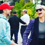 Hannah Waddingham Instagram - Best day out in fair Londinium with my boys! Thank you @appletv #richmondtilwedie ❤️💙 Abbey Road, London