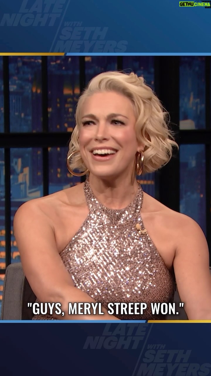 Hannah Waddingham Instagram - It’s a win/win for @hannah_waddingham at The Golden Globes.