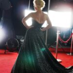 Hannah Waddingham Instagram - And finally, to the real star of the evening, @suzanneneville for designing and creating this bespoke gown. To watch you work from scratch, from the very base up, to feel you folding,pinning and moulding and allowing me to collaborate with you!🙈🥰 Thank you my new friend. All my love, thanks and deepest respect for what you and your team of ninjas created for me. And to my @jamesyardley stylist supreme for knowing you were the right person for the job. Amen to that my friend! X Onto the next eh you two……..!😉🥰😘 Pride of Britain Awards