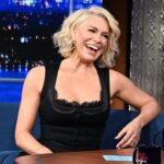 Hannah Waddingham Instagram - @hannah_waddingham got her big break by doing an American accent! #Colbert Ed Sullivan Theater