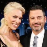 Hannah Waddingham Instagram - Had the best time @jimmykimmellive Real pinch me moment. Thanks for the cheeky biscuits! #jimmykimmel 11.35pm PST Jimmy Kimmel Live Studio