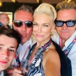 Hannah Waddingham Instagram - Why has it taken me this long to experience the completely unique exhilaration of the #britishgrandprix @silverstonecircuit A total honour and pinch me moment to be invited over to the grid walk just before the start!!!😱😱😱 Absolutely phenomenal!….and a phenomenal group of people to spend this brilliant memorable day with. What a MASSIVE privilege. EVERY SINGLE MINUTE OF IT!!!! Thank you so much @redbulluk @redbullracing and @silverstonecircuit Massive bucket list tick today! 🥰🏎️🏎️🏎️🔥🔥🔥 Silverstone - F1 British Grand Prix