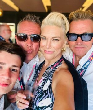 Hannah Waddingham Instagram - Why has it taken me this long to experience the completely unique exhilaration of the #britishgrandprix @silverstonecircuit A total honour and pinch me moment to be invited over to the grid walk just before the start!!!😱😱😱 Absolutely phenomenal!….and a phenomenal group of people to spend this brilliant memorable day with. What a MASSIVE privilege. EVERY SINGLE MINUTE OF IT!!!! Thank you so much @redbulluk @redbullracing and @silverstonecircuit Massive bucket list tick today! 🥰🏎️🏎️🏎️🔥🔥🔥